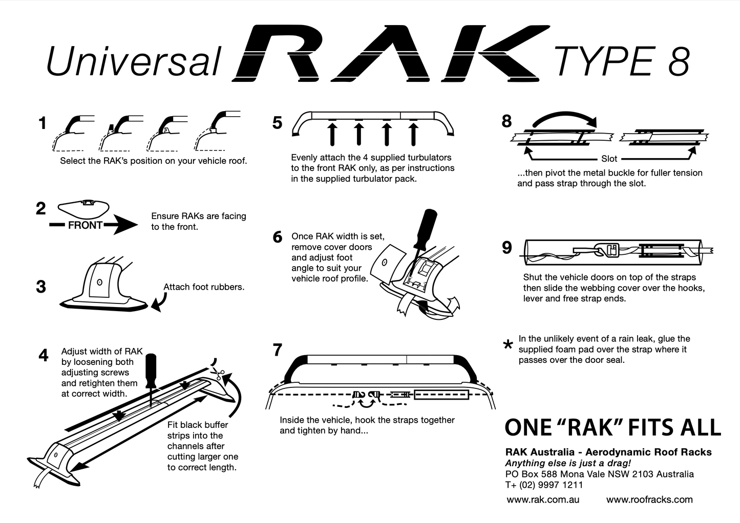 1008 RAK Removeble Roof Rack