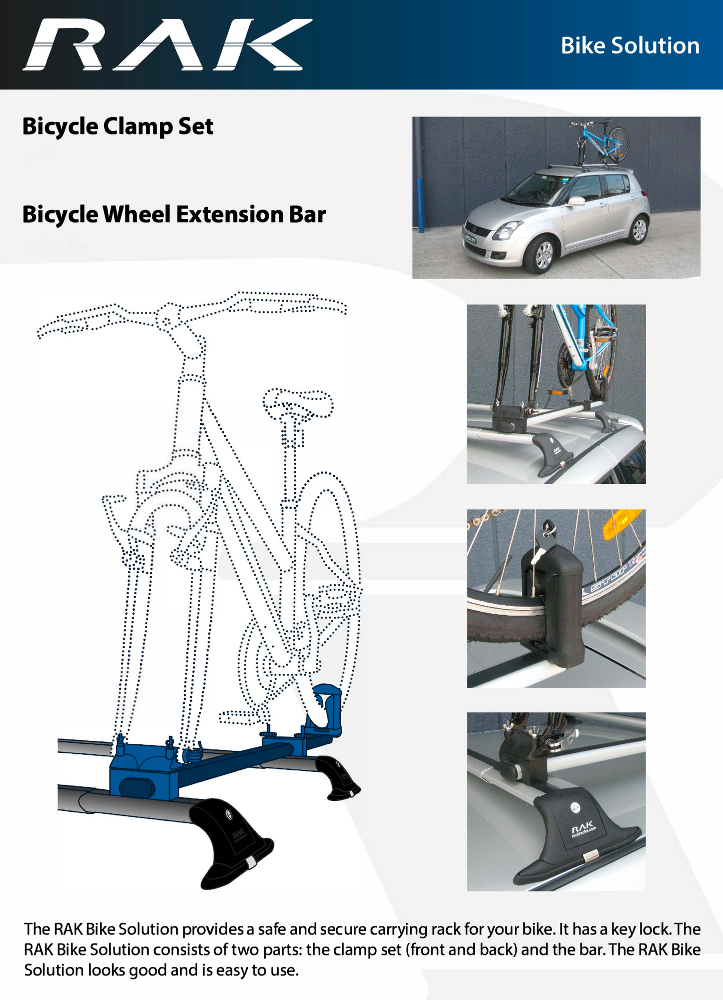 2112 RAK Bicycle Clamp